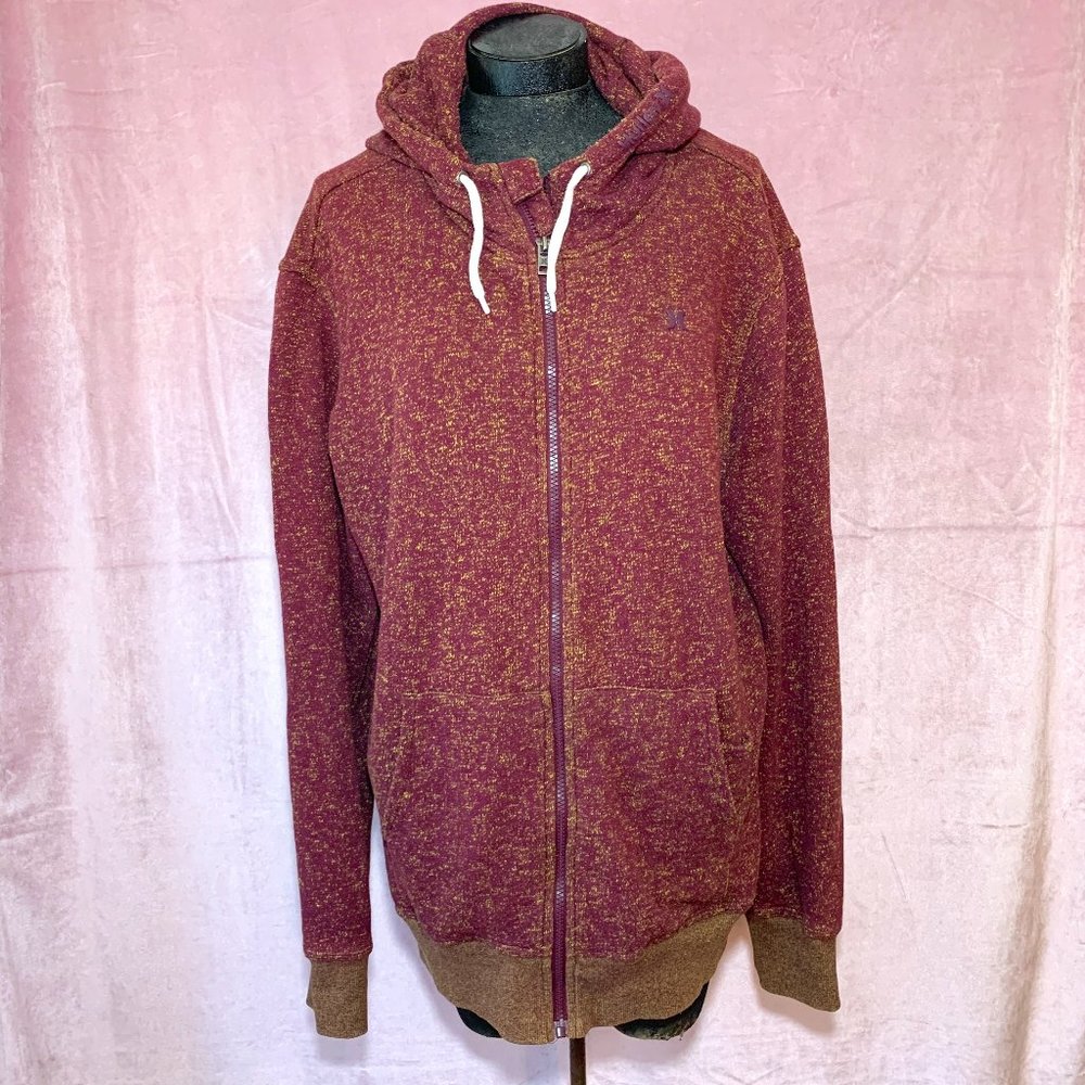 Hurley Zip Up Hooded Sweater XL
